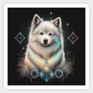 Charming Samoyed Sticker